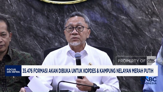 35.476 Formasi Akan Dibuka Untuk Kopdes dan Kampung Nelayan Merah Putih