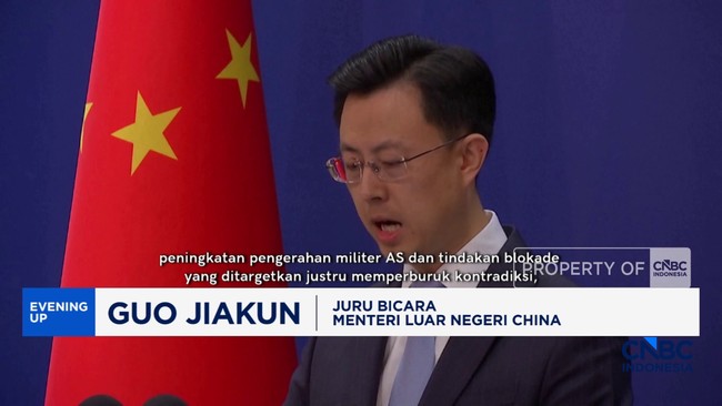 Video: China Kecam Blokade As ke Iran, Dinilai Picu Eskalasi Konflik