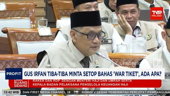 Video: Gus Irfan Tiba-Tiba Minta Setop Bahas 'War Tiket' Haji