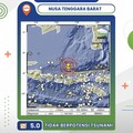 Gempa Tektonik M 5 Guncang NTB