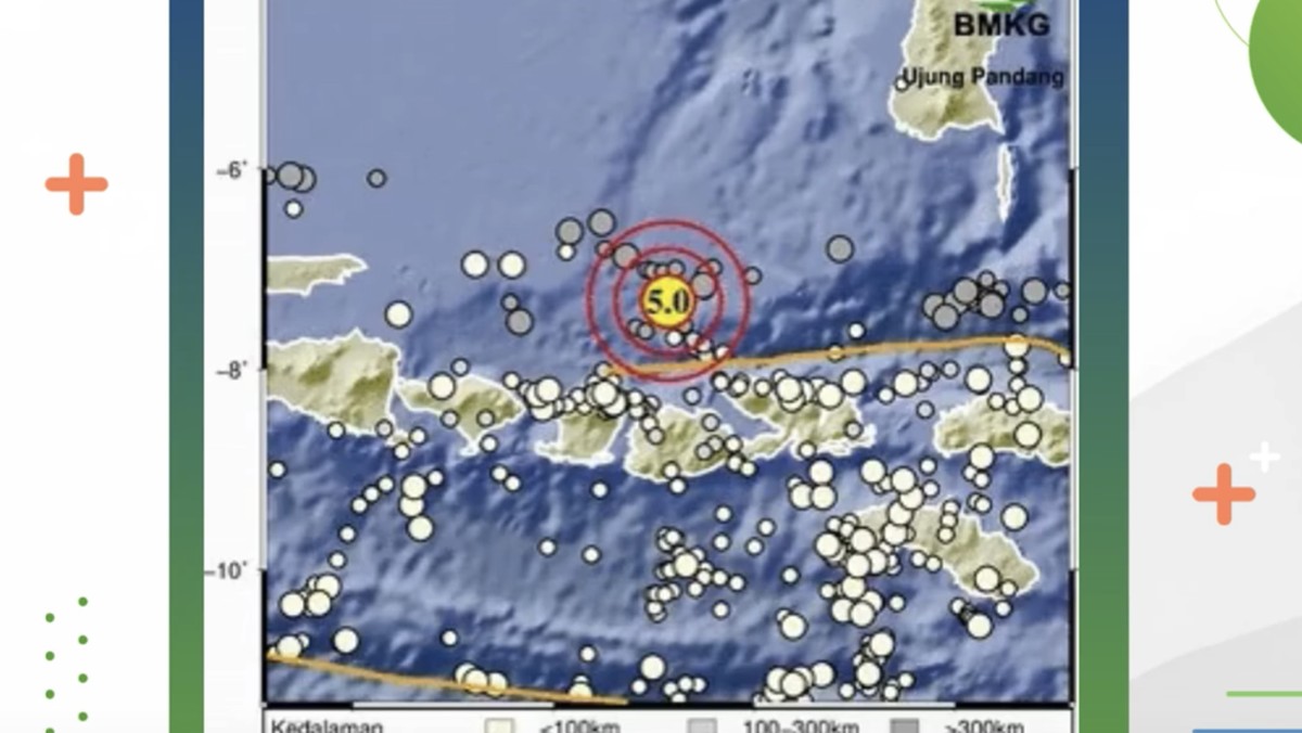 Gempa Tektonik M 5 Guncang NTB