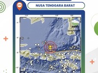 Gempa Tektonik M 5 Guncang NTB