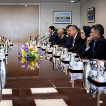 Potret Diskusi Purbaya, Gubernur BI & DPR Bareng Bos IMF di Amerika