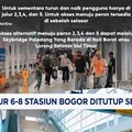 Video: Ini Alasan Jalur 6-8 Stasiun Bogor Ditutup Sementara