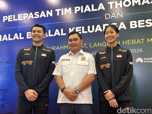 Ketum PBSI Beri Tiga Pesan untuk Tim Thomas-Uber Cup