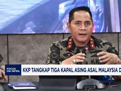 Video: KKP Tangkap Tiga Kapal Asing Asal Malaysia di Selat Malaka