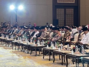 Kapolri hingga Panglima TNI Hadiri Halalbihalal MUI-Ormas Islam