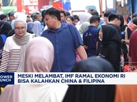 Video: Meski Melambat, IMF Ramal Ekonomi RI Kalahkan China & Filipina
