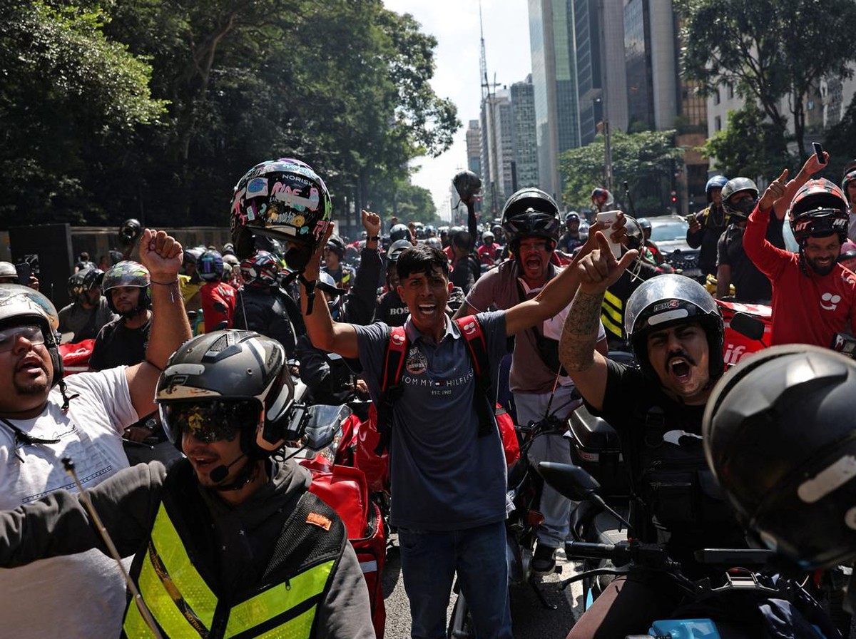 Pekerja Pengiriman Online di Brasil Tolak RUU Kerja Berbasis Aplikasi yang Kontroversial