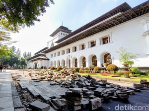 Proyek Plaza Gedung Sate-Gasibu Masuk Tahap Awal