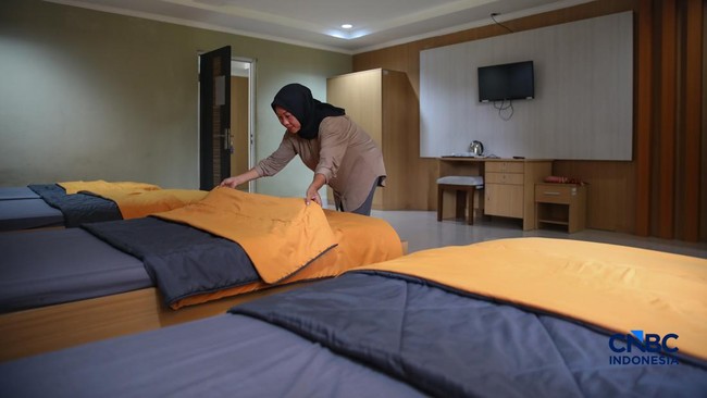 Mengintip Kamar Jemaah Haji dan Ruang Makan di Asrama Haji Pondok Gede