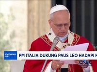 Video: PM Italia Meloni Dukung Paus Leo Hadapi Kritik Trump