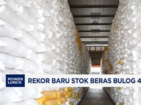 Video: Rekor Baru Stok Beras Bulog, Tembus 4,7 Juta Ton