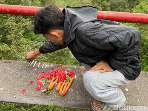 Tahura Minta Warga Tak Taruh Makanan di Lokasi Bunuh Diri Cangar