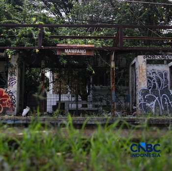 Ada Stasiun Kereta 'Hantu' di Jakarta, Jangan Kaget Ini Penampakannya