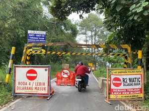Jalur Klemuk Kota Batu Ditutup Total untuk Roda Empat karena Alasan Ini