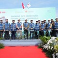 WIKA Topping Off Pembangunan RSJPD Harapan Kita-Tokushukai