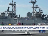 Video: AS Blokade Total Iran, Kirim Kapal Induk Lewati Afrika Selatan
