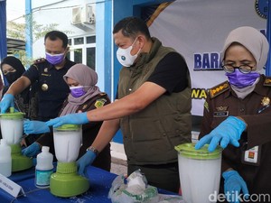 BNN Aceh Musnahkan Sabu 4,9 Kg dengan Cara Diblender