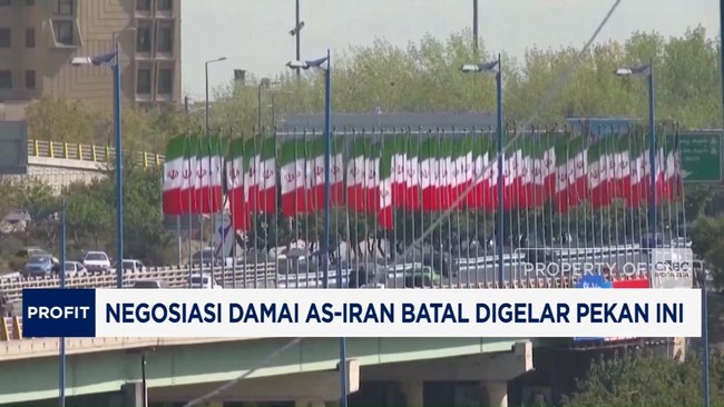 Video: Negosiasi Damai AS-Iran Batal Digelar Pekan Ini
