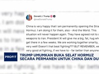 Video: Trump Umumkan Buka Selat Hormuz Demi China & Dunia