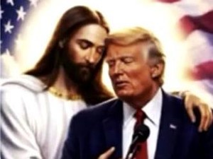 Video Kecaman Belum Surut, Trump Posting Gambar AI Dirinya Dirangkul Yesus