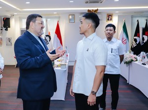Dubes Iran Temui Kaesang 1 Jam di DPP PSI, Ini yang Dibahas
