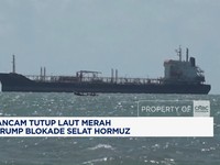 Video: Iran Ancam Tutup Laut Merah Usai Trump Blokade Selat Hormuz