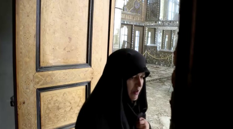 Istana Golestan yang terdaftar sebagai Situs Warisan Dunia UNESCO di Teheran dan kompleks Sa'dabad termasuk di antara situs-situs yang rusak. (Reuters TV)