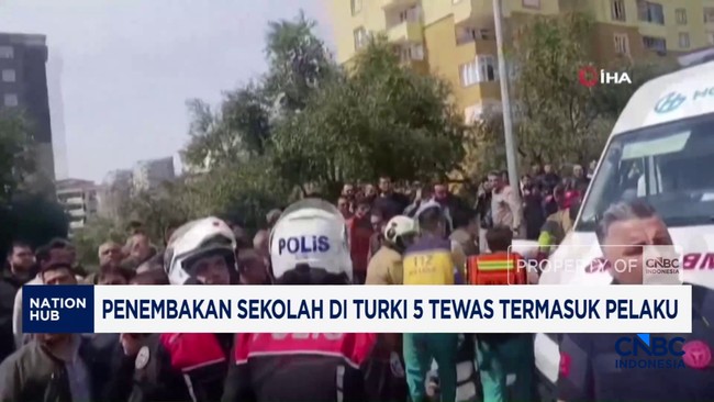 Video: Penembakan Sekolah di Turki 5 Tewas Termasuk Pelaku