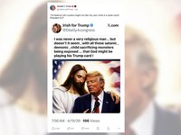 Heboh Trump Ribut dengan Paus Leo, Kini Pamer Gambar 