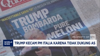 Video: Trump Kecam PM Italia karena Tidak Dukung AS
