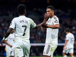 Vinicius dan Bellingham Sempat Cekcok saat Madrid Digilas Bayern Munich
