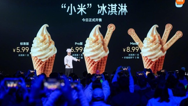 Xiaomi Rilis Es Krim Versi Standard, Pro, dan Max, Ini Bedanya