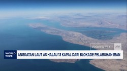 Video: Angkatan Laut AS Halau 13 Kapal dari Blokade Pelabuhan Iran