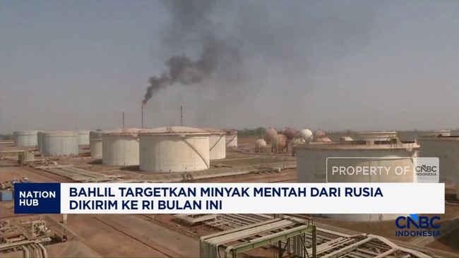 Video: Bahlil Targetkan Minyak Mentah dari Rusia Dikirim ke RI