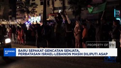 Video:Perbatasan Israel-Lebanon Masih Diliputi Asap