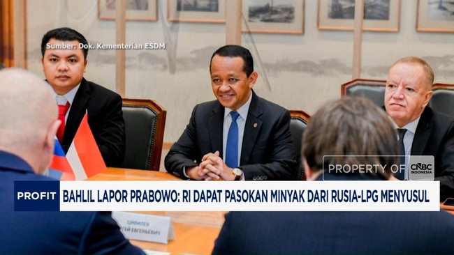 Video: Bahlil Lapor Prabowo: RI Dapat Minyak Dari Rusia dan LPG Menyusul