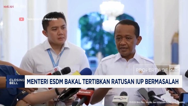 Video: Bahlil Bakal Tertibkan Ratusan Izin Tambang Bermasalah