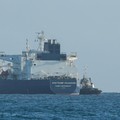 Russian-flagged oil tanker Anatoly Kolodkin carrying some 700,000 barrels of crude, marking the first significant oil delivery since the administration of U.S. President Donald Trump cut off Cuba's fuel supply, moors with assistance from a tugboat, a