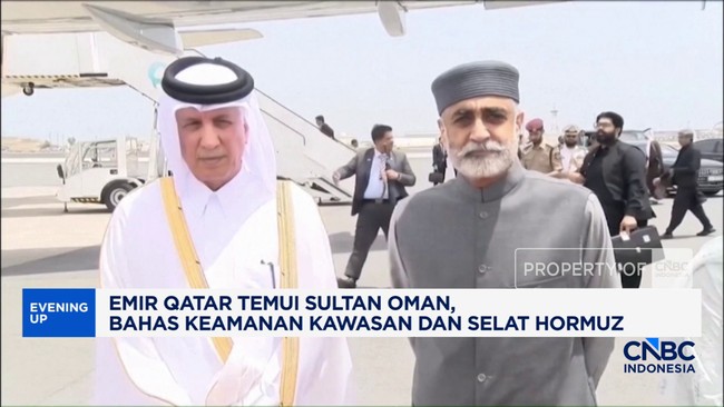 Video: Emir Qatar Temui Sultan Oman, Bahas Keamanan Kawasan