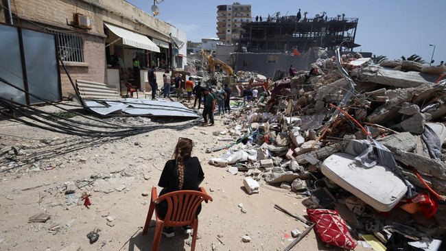 Potret Terkini Gencatan Senjata Lebanon-Israel, Ibu Kota Luluh Lantak