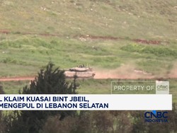 Video: Israel Klaim Bint Jbeil, Asap Mengepul di Lebanon Selatan