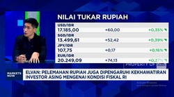 Video: Isu Domestik Jadi Perhatian, Rupiah Anjlok Lawan Dolar AS-Euro