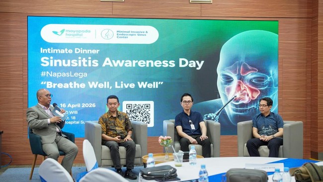 Mayapada Hospital Hadirkan Pemulihan Sinusitis Lebih Cepat dan Nyaman