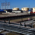 FILE PHOTO: A general view shows the Ust-Luga oil products terminal in the settlement of Ust-luga, some 110 km from St. Petersburg, April 9, 2014. REUTERS/Alexander Demianchuk/File Photo