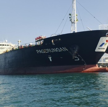 Penampakan Armada Kapal Tanker Pertamina Buatan Dalam Negeri