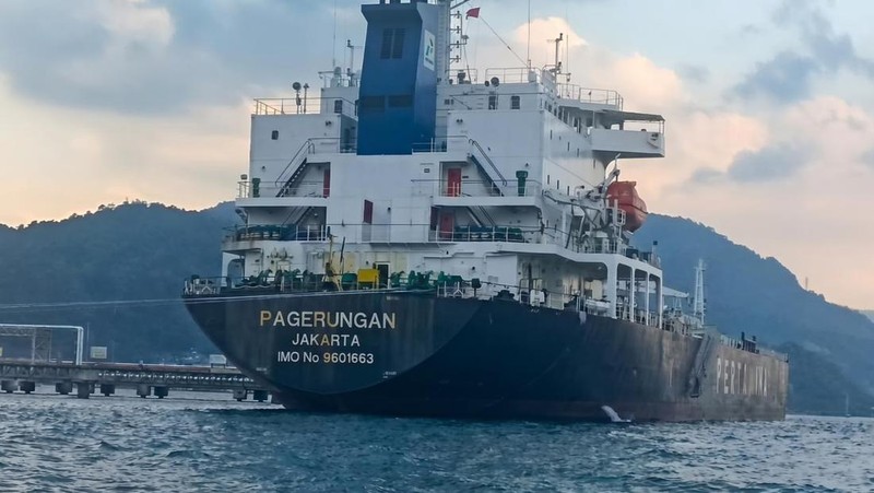 MT Pagerungan. (Dok. PT Pertamina Patra Niaga)