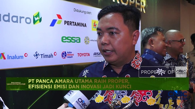 PT Panca Amara Utama Raih Proper, Efisiensi Emisi dan Inovasi Jadi Kunci