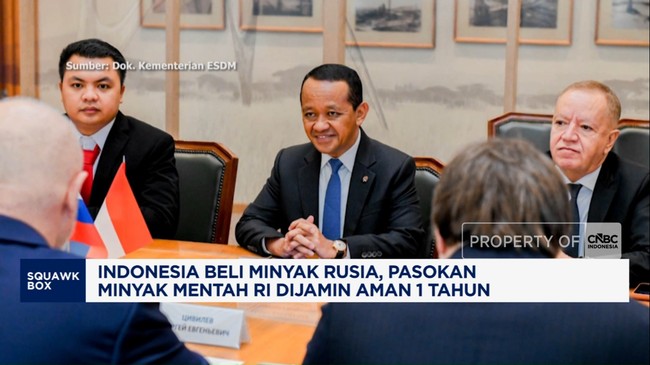Video: RI Beli Minyak Rusia, Pasokan Minyak Dijamin Aman Setahun